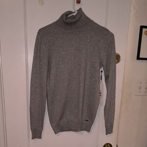 NWT Calvin Klein | Women's Gray Turtleneck Sweater